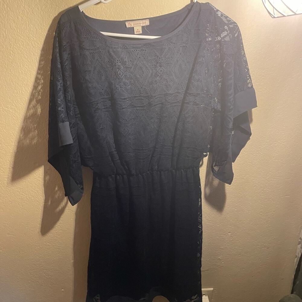 Women’s established 1952 blue lace dress- size 4